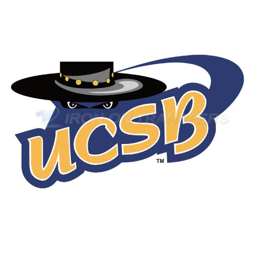 UCSB Gauchos Logo T-shirts Iron On Transfers N6677